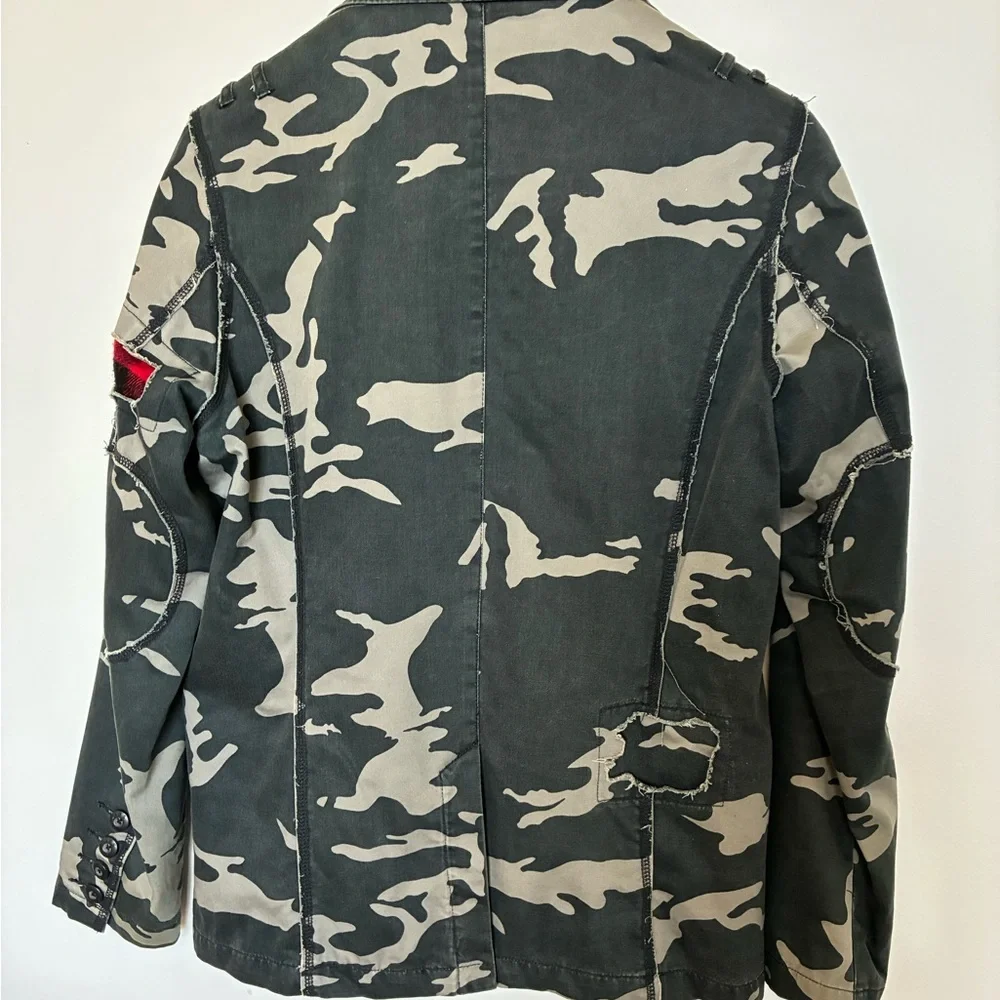Triple Five Soul Camouflage Military Style Jacket - Picture 9 of 16